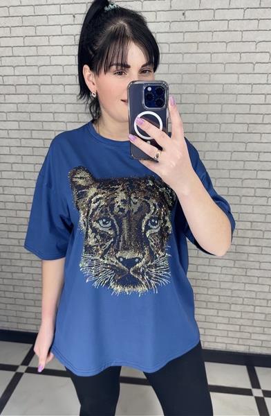 Футболка Shipi (S-L) 250101 blue (лето)