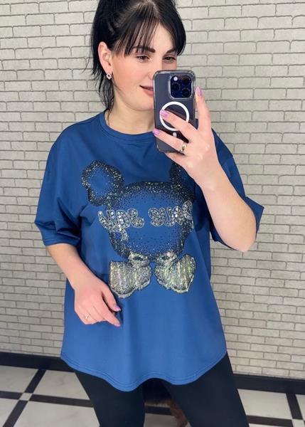 Футболка Shipi (S-L) 250102 blue (лето)