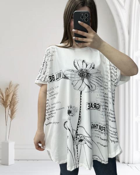 Туника LeVisha (54-64) 25005 white (лето)