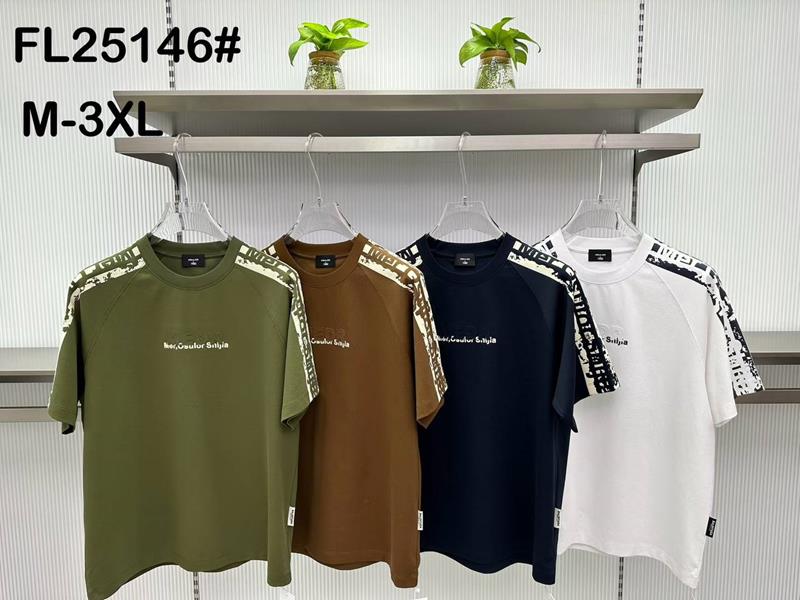 Футболка 2BRO (M-3XL) FL25146 brown (лето)