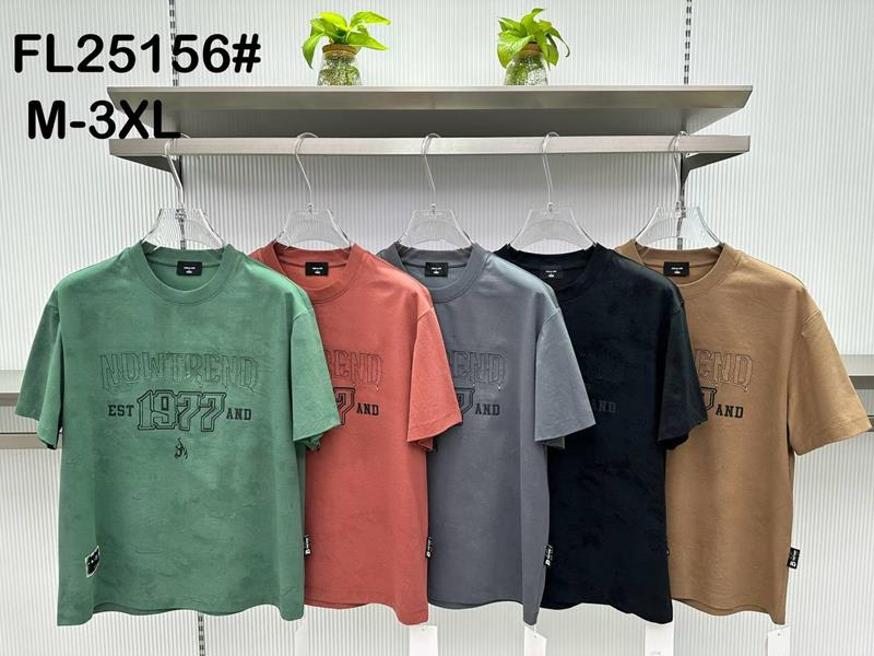Футболка 2BRO (M-3XL) FL25156 black (лето)