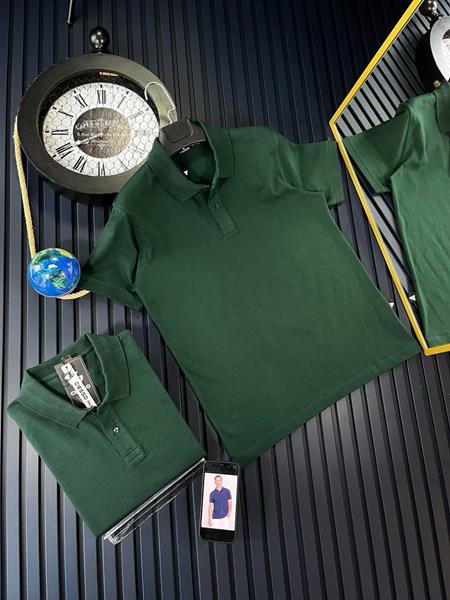 Футболка 2BRO (M-2XL) BR583 green (лето)