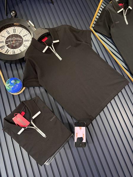 Футболка 2BRO (M-2XL) BR594 black (лето)