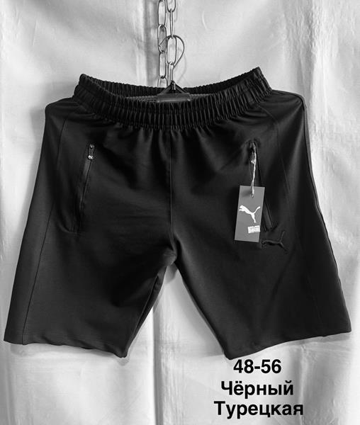 Шорты Minh (48-56) MH911 black (лето)