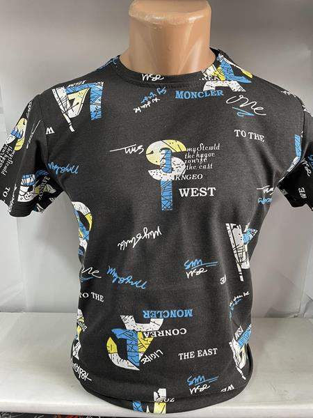 Футболка Sabihina (M-3XL) SB741 black (лето)