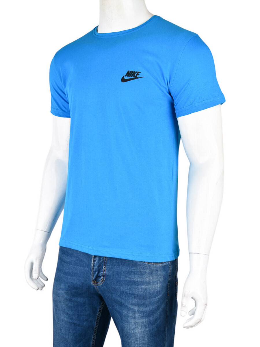 Футболка Textile (M-3XL) 809М блакитний (лето)