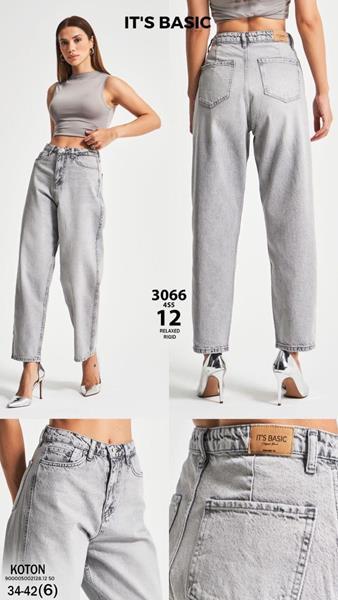 Джинсы Ruxa (34-42) 3066 grey (деми)