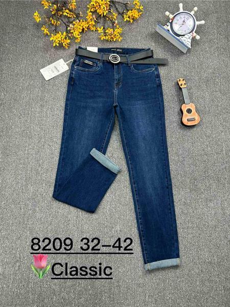 Джинсы Ruxa (32-42) 8209 navy (деми)