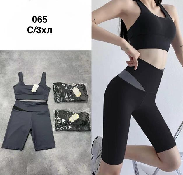 Костюм Minh (S-3XL) 065 black (лето)