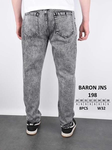 Джинсы God Baron (29-38) 198 grey (деми)