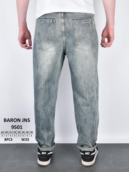 Джинсы God Baron (29-38) 9501 grey (деми)