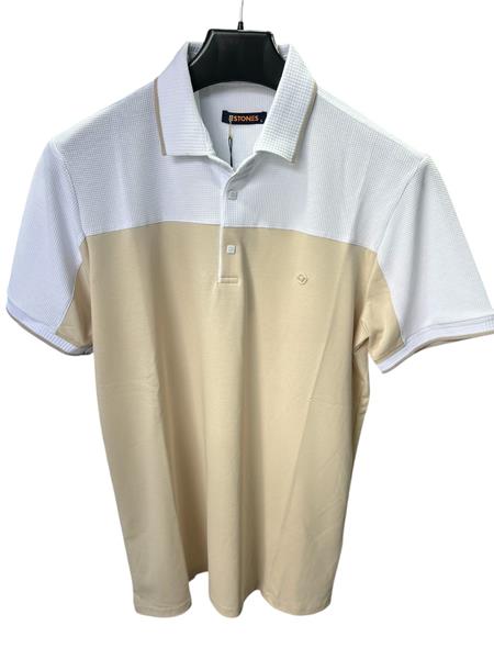 Футболка Vip Stendo (M-2XL) 5535 beige (лето)