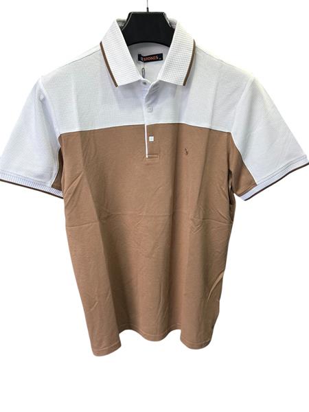 Футболка Vip Stendo (M-2XL) 5535 l.brown (лето)