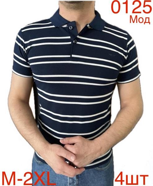 Футболка Надийка (M-2XL) 0125-7 navy (лето)