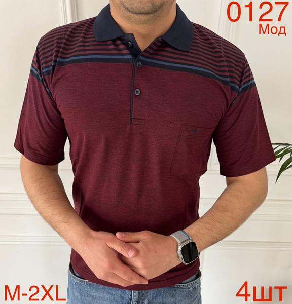 Футболка Надийка (M-2XL) 0127 wine (лето)