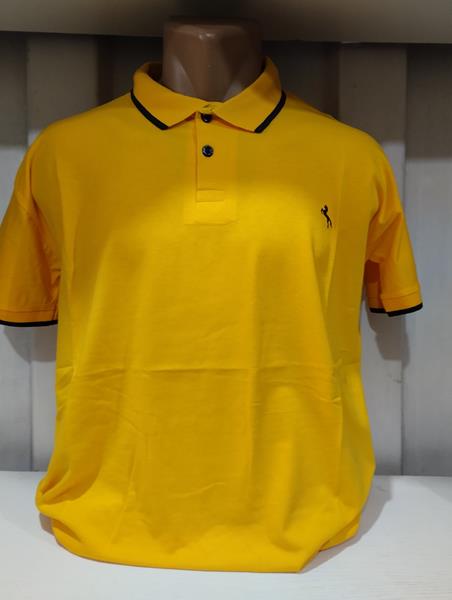 Футболка Panda (3XL-7XL) 1692 yellow (лето)