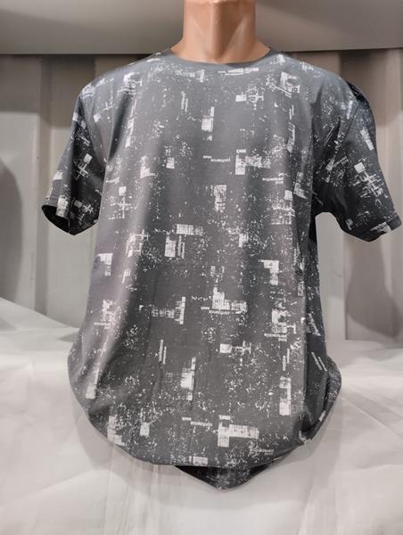 Футболка Panda (2XL-6XL) 1710 grey (лето)