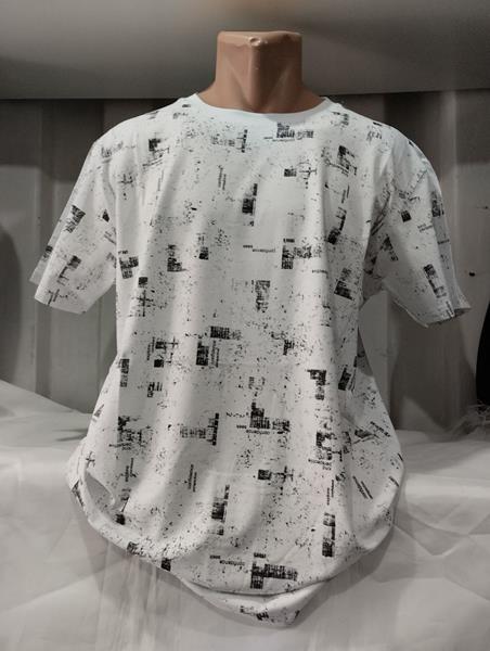 Футболка Panda (2XL-6XL) 1712 white (лето)