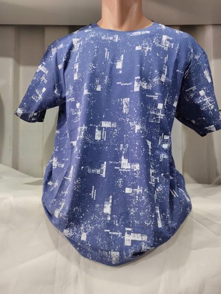 Футболка Panda (2XL-6XL) 1713 blue (лето)