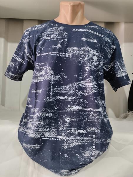 Футболка Panda (2XL-6XL) 1716 navy (лето)