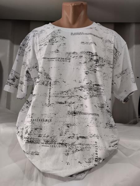 Футболка Panda (2XL-6XL) 1717 white (лето)