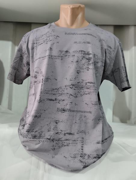 Футболка Panda (2XL-6XL) 1719 grey (лето)