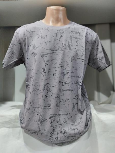 Футболка Panda (2XL-6XL) 1724 grey (лето)
