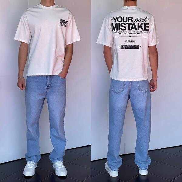 Футболка Three Black (S-XL) 2212 white (лето)