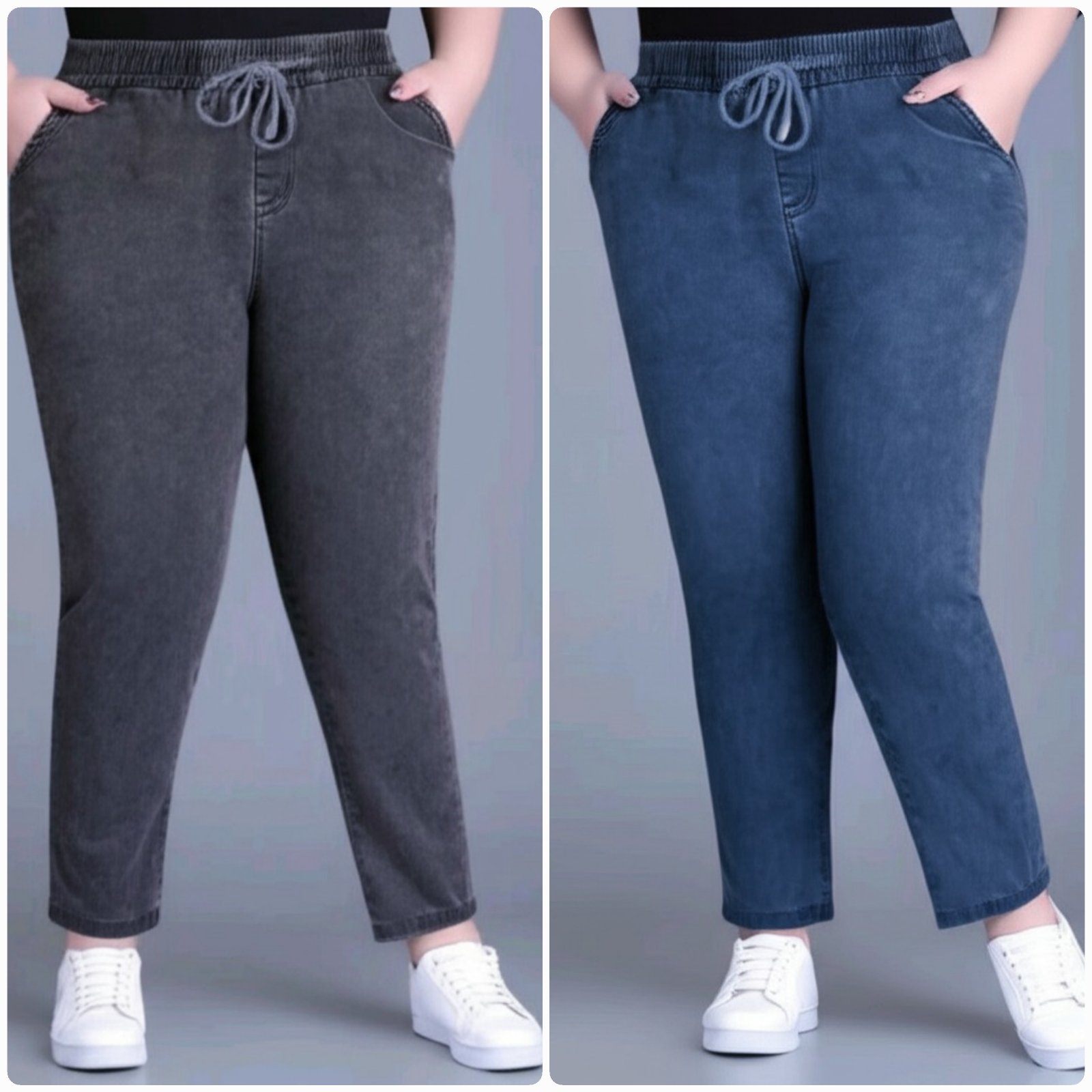 Джинсы Hoan (7XL-10XL) 4088 mix (деми)