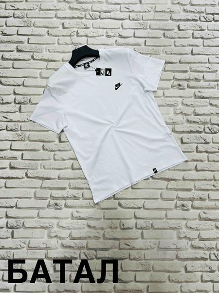 Футболка Yulichka (3XL-6XL) 888NK-1 white (лето)