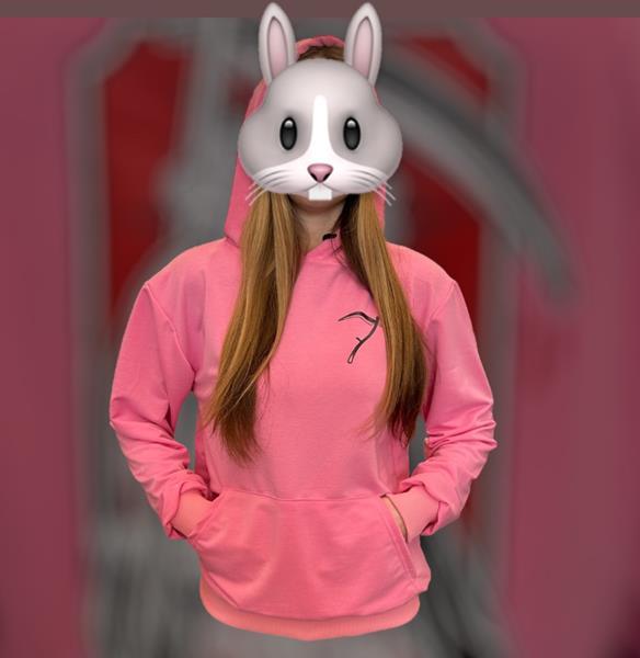 Худи Madoka (M-2XL) 827 pink (деми)