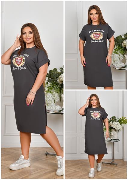 Платье Direa (one size) 6862 grey (лето)