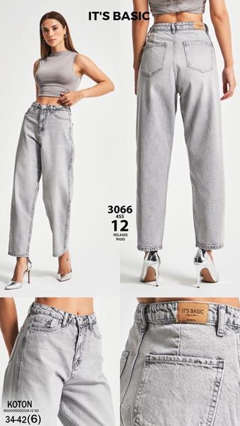 Джинсы Ruxa (34-42) 3066-4-12 l.grey (деми)