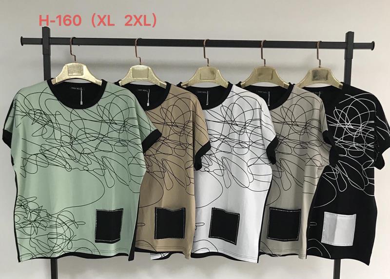 Футболка Direa (XL-2XL) H160 mix (лето)