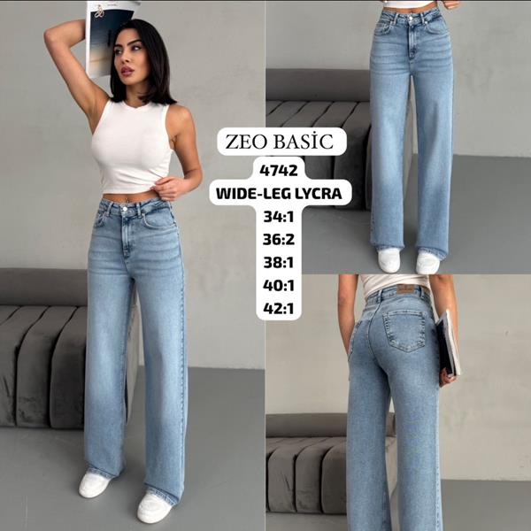 Джинсы Jeans Style (34-42) 4742 blue (деми)