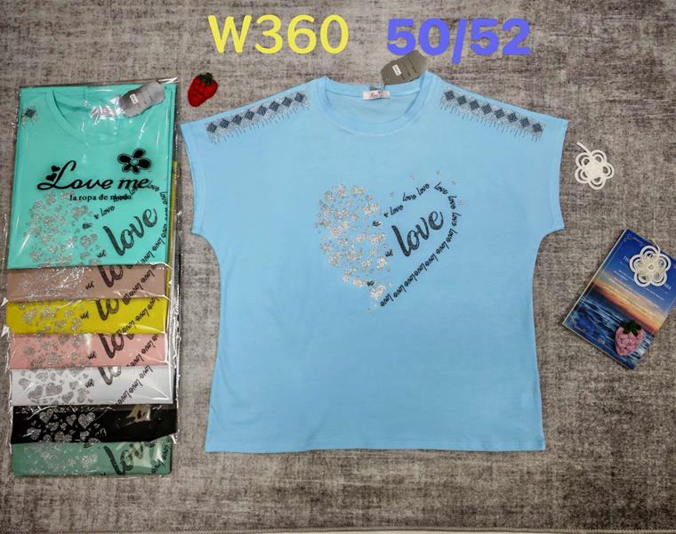 Футболка Love me (50-52) W360 mix (лето)