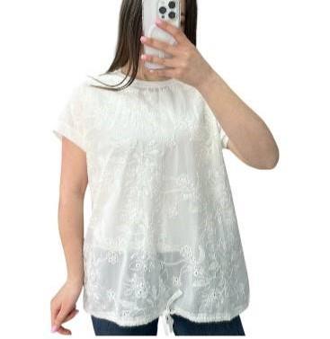 Футболка Ekvato (48-54) 25042 white (лето)