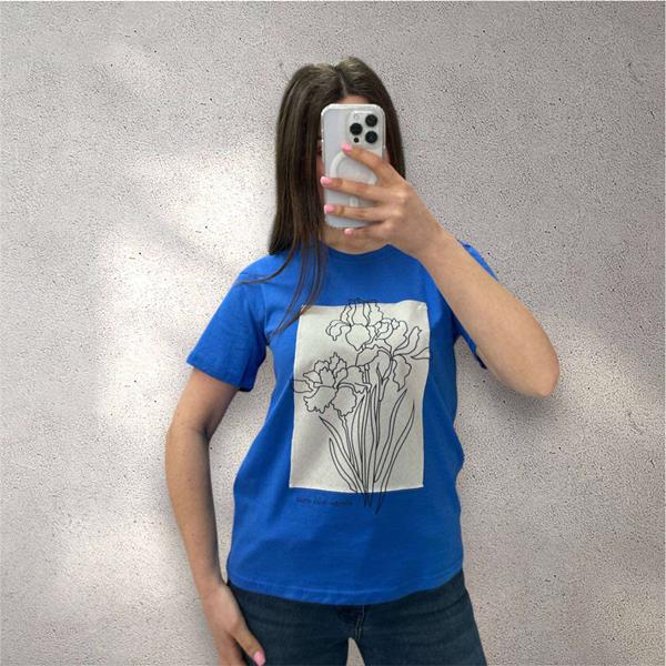 Футболка Ekvato (44-48) 25049 blue (лето)