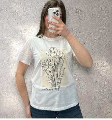 Футболка Ekvato (44-48) 25049 white (лето)