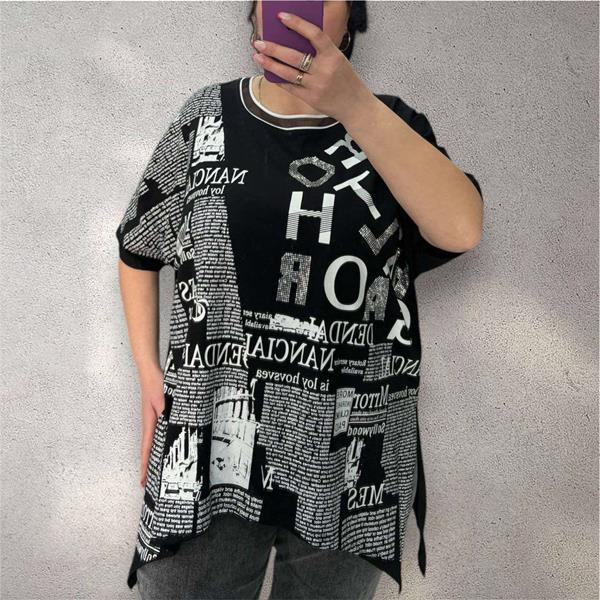 Туника Ekvato (54-58) 25319 black (лето)