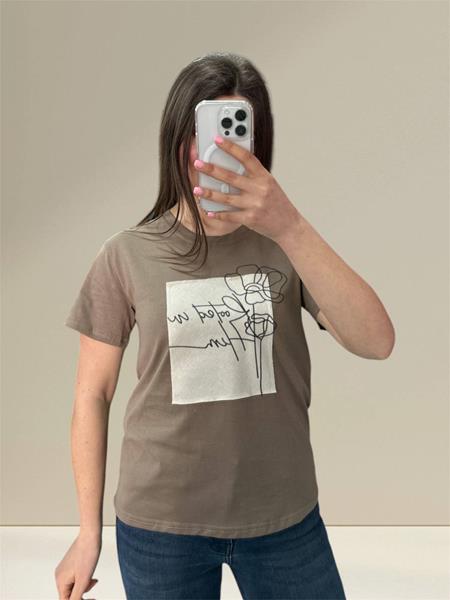 Футболка Novetly Store (44-48) 25050 d.grey (лето)