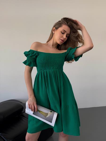 Платье Arina (42-48) 1567 green (лето)