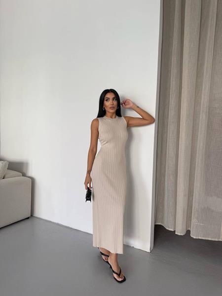 Платье Dalkosti Shop (42-48) DS758 beige (лето)