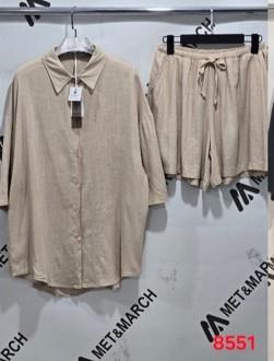 Костюм Dalkosti Shop (42-48) 8551 beige (лето)