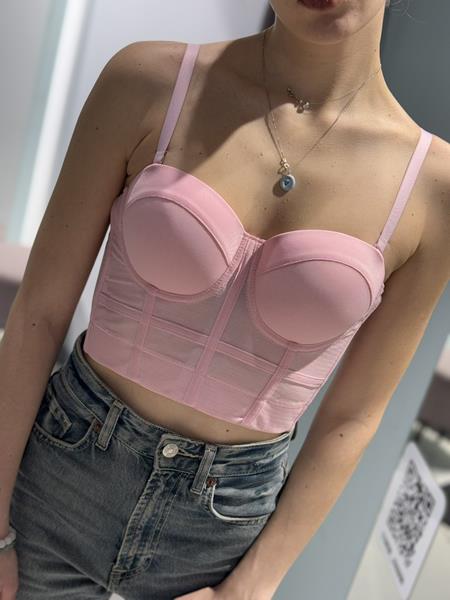 Топ Dalkosti Shop (S-L) DS522 pink (лето)