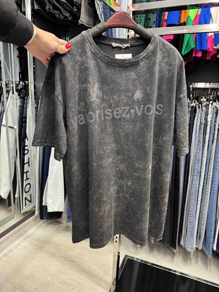 Футболка Dalkosti Shop (S-L) DS541 grey (лето)