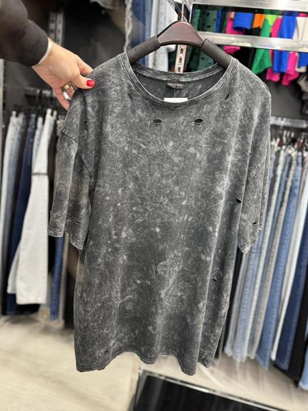 Футболка Dalkosti Shop (S-L) DS546 grey (лето)