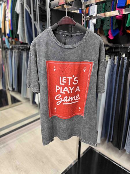 Футболка Dalkosti Shop (S-L) DS549 grey (лето)