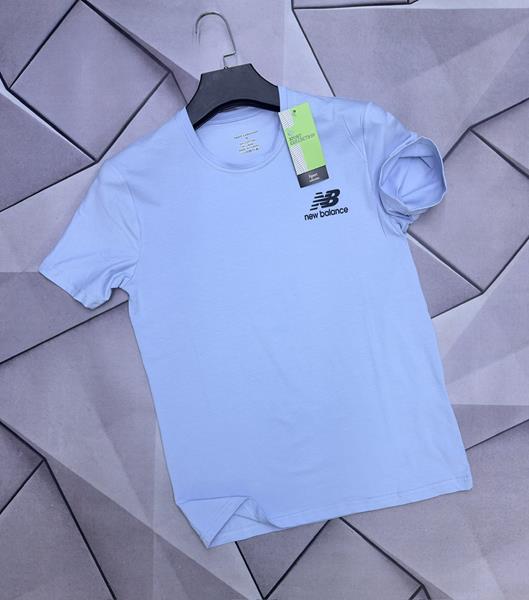 Футболка Rassul (S-2XL) 5682 l.blue (лето)