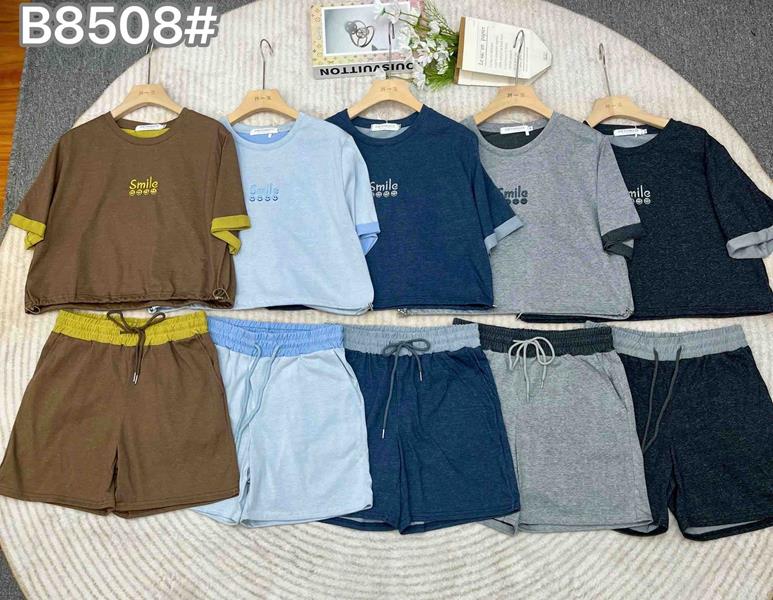 Костюм Шаолинь (M-XL) B8508 l.blue (лето)